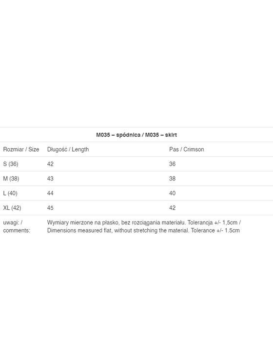 Infinite You Infinite You Sukně M035 Červená Basic Fit