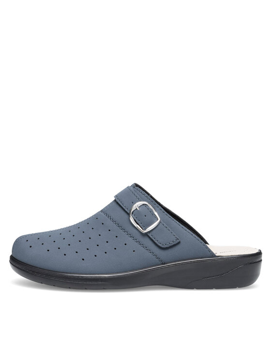 Clara Barson Clara Barson Pantoletten WS010904-01 Dunkelblau