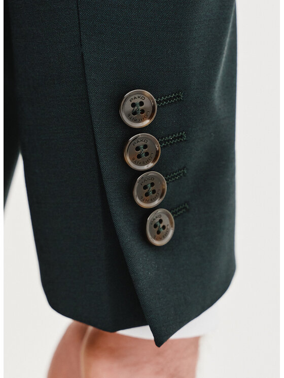 Pako Lorente Pako Lorente Marynarka P25SP-3G-029 Zielony Slim Fit