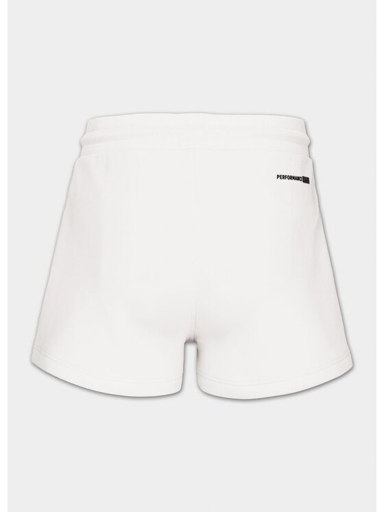 PITBULL PITBULL Szorty sportowe TAPE EXPLORY Biały Regular Fit