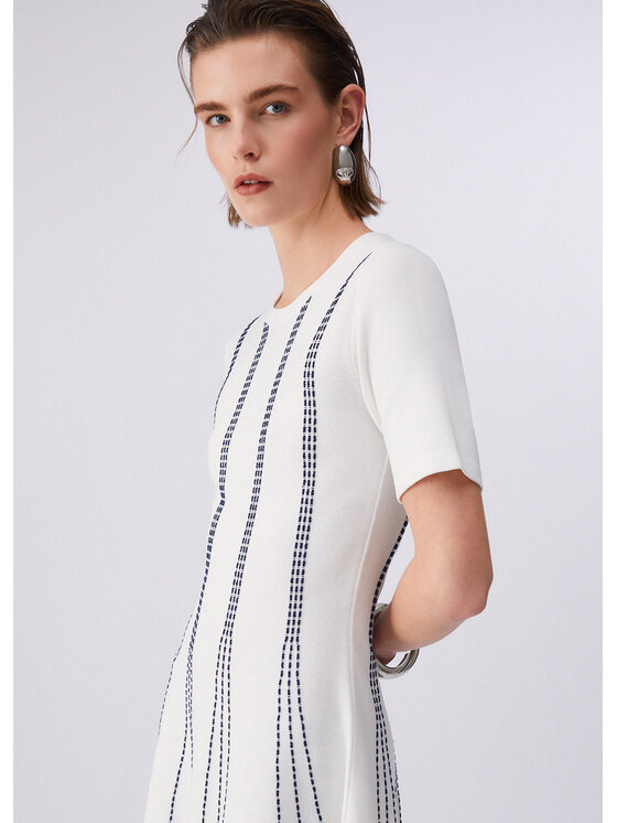 Liu Jo Liu Jo Abito da sera WA6145MA81R03A83 Bianco Regular Fit