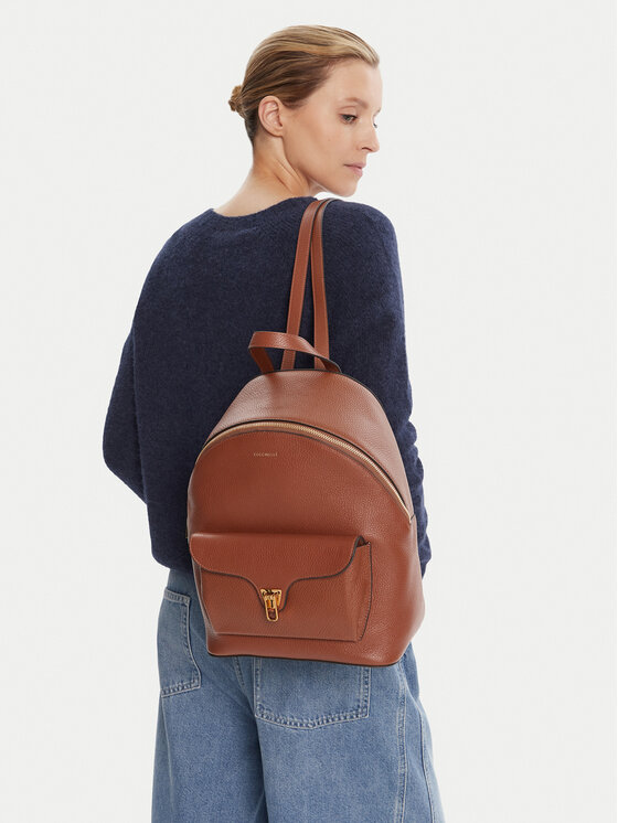 Coccinelle Coccinelle Рюкзак TFK Coccinelle Beat Grneratio E1 TFK 14 02 01 Коричневий