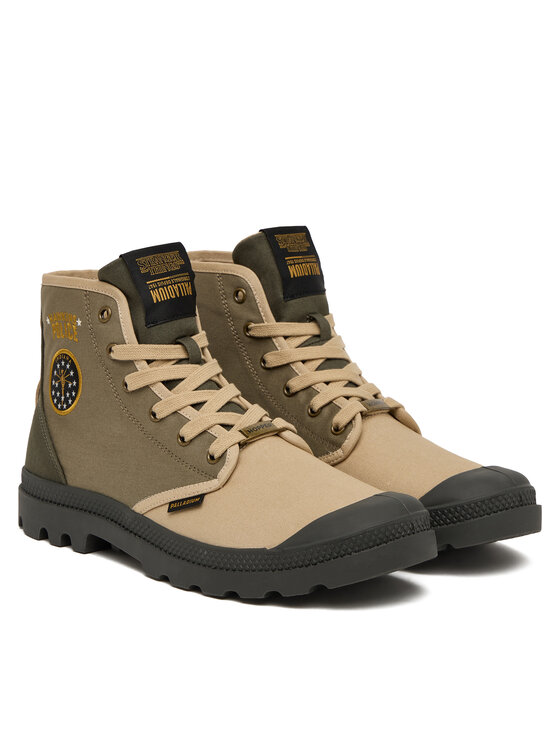 Palladium Palladium Туристически oбувки Pampa Hawkins Police 04624-308-M Зелен