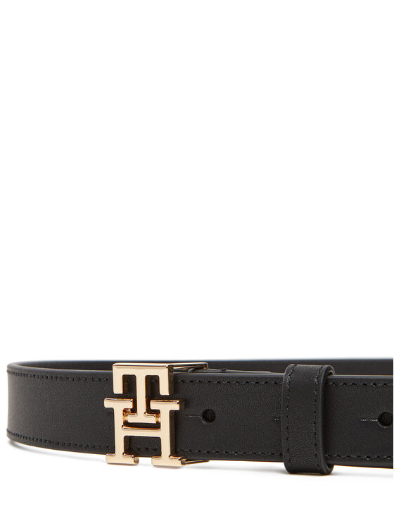 Tommy Hilfiger Tommy Hilfiger Dámský pásek Th Modern 2.5 AW0AW17496 Černá