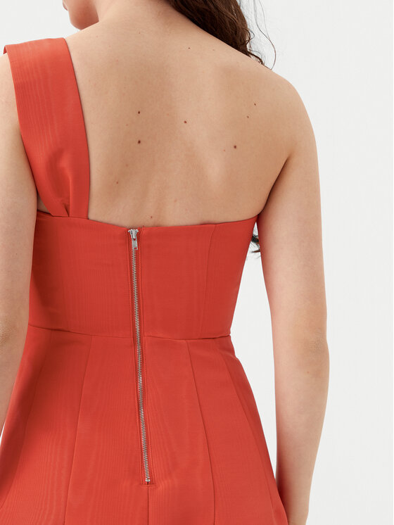 Bardot Bardot Sukienka koktajlowa 58524DB Czerwony Regular Fit