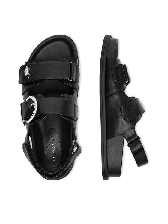 U.S. Polo Assn. U.S. Polo Assn. Sandały EO-EDITH001W/6Y1 Czarny