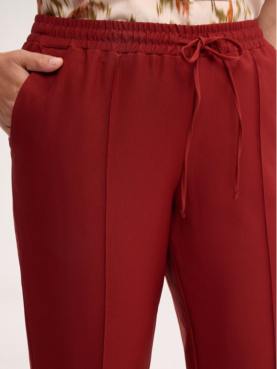 Fiorella Rubino Fiorella Rubino Spodnie materiałowe P011T105603N037 Brązowy Regular Fit