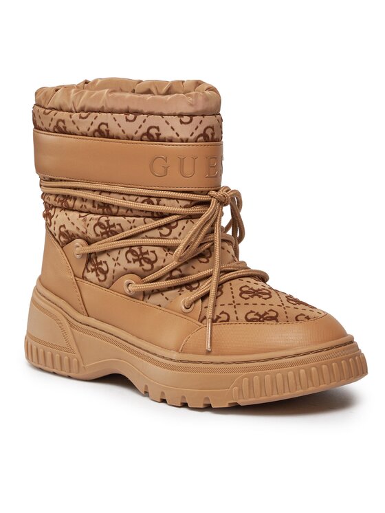 Guess Guess Μπότες Χιονιού Drera FL8DRA FAL10 Μπεζ