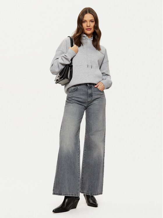 Guess Jeans Guess Jeans Суитшърт W4BQ21 KC811 Сив