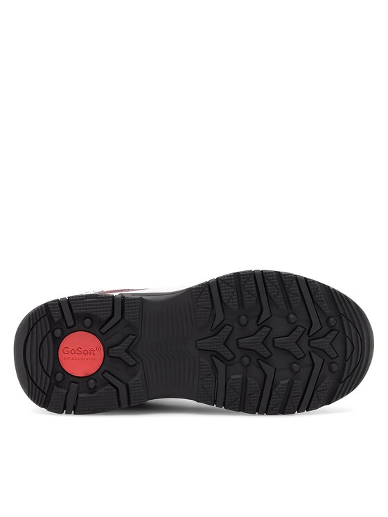 Go Soft Go Soft Stiefeletten VS16032023-1 Dunkelrot