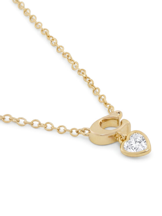 Coach Coach Kaklarotas un auskaru komplekts 37571285 Zelta