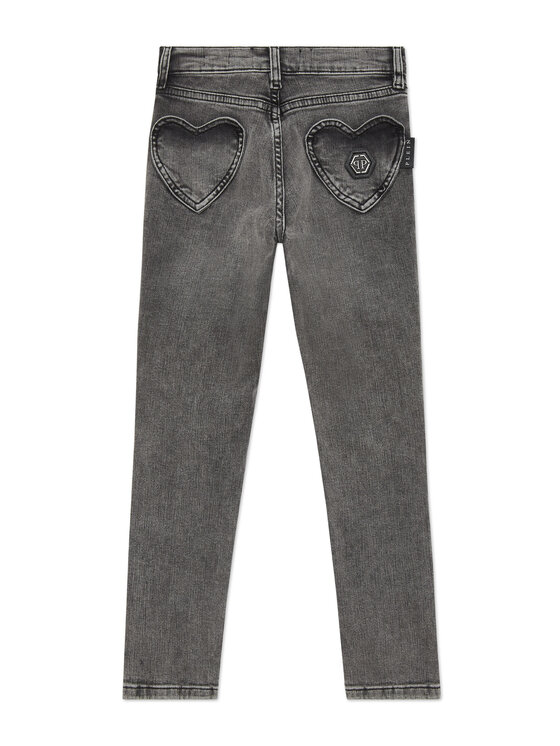 PHILIPP PLEIN PHILIPP PLEIN Jegginsy 20161 Szary Comfort Fit