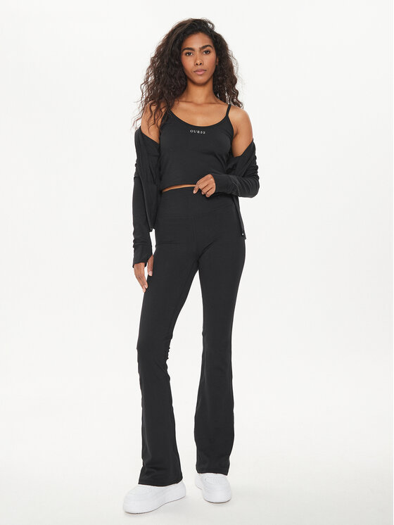 Guess Guess Top Marika V4YP11 KCD02 Czarny Slim Fit