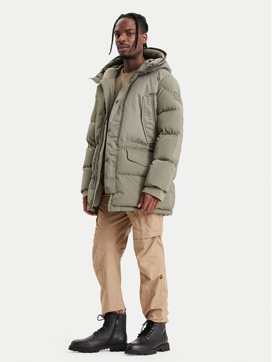 Aeronautica Militare Aeronautica Militare Daunenjacke 262AB3082UCT04369 Khakifarben Regular Fit