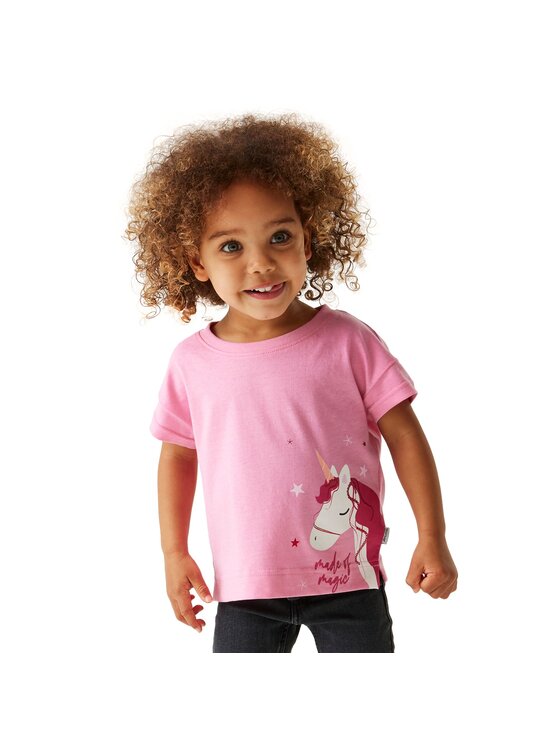 Regatta Regatta T-Shirt Animal Różowy Short Fit