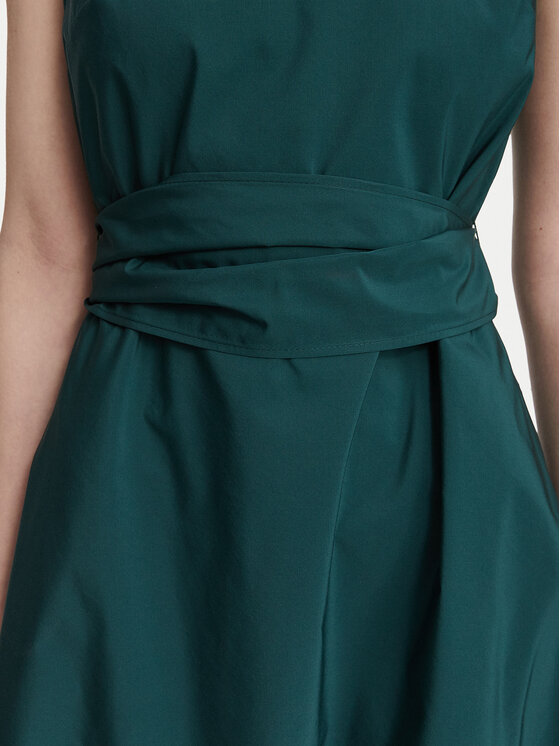 Weekend Max Mara Weekend Max Mara Sukienka koktajlowa Gentile 2625226091 Zielony ciemny Regular Fit