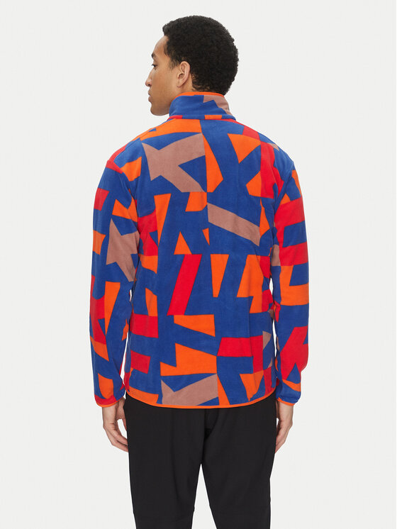 adidas adidas Fleecová mikina Terrex Multi Printed JE3917 Barevná Regular Fit