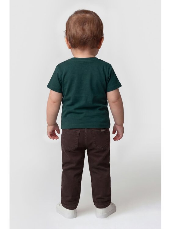 Guess Kids Guess Kids T-Shirt 183054 Zelená Classic Fit