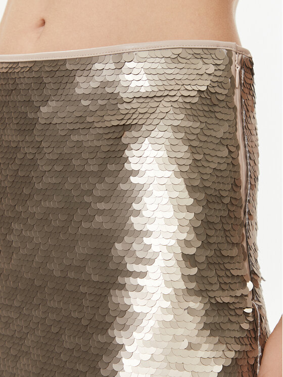 Marella Marella Minigonna Zolla 2337760339200 Oro Regular Fit