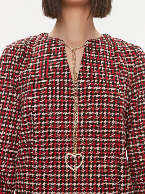 Liu Jo Liu Jo Vestito da giorno MF3413 J4050 Rosso Regular Fit
