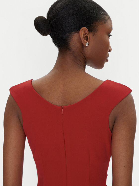 Rinascimento Rinascimento Coctailkleid CFC0122540003 Rot Regular Fit