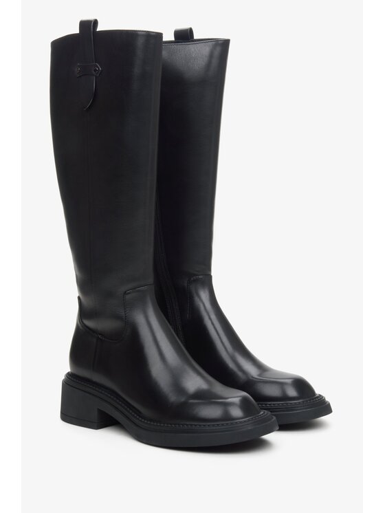 Estro Estro Μπότες ER00114317 Μαύρο