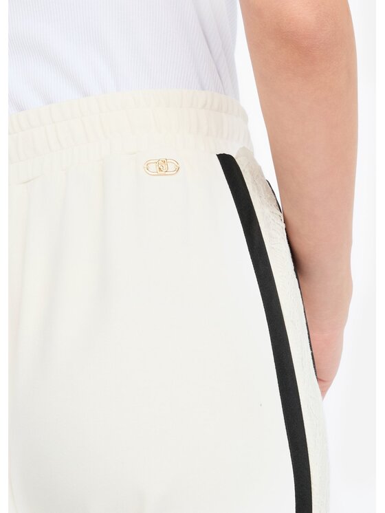 Liu Jo Liu Jo Pantaloni di tessuto TF5010J452303N76 Bianco Regular Fit