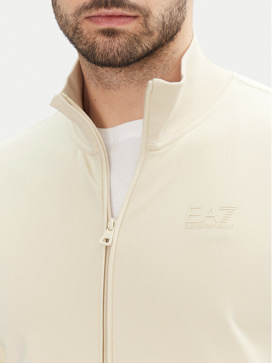 EA7 Emporio Armani EA7 Emporio Armani Trening 7M000235 AF13512 U1079 Écru Regular Fit