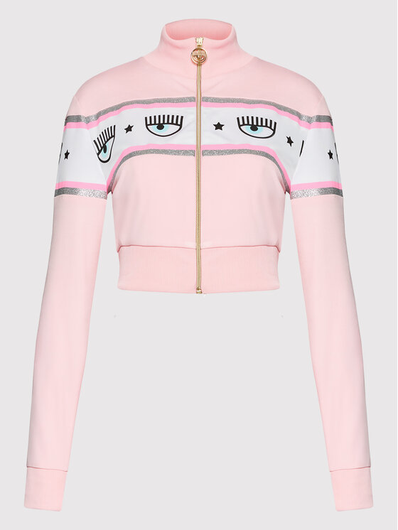 Chiara Ferragni Chiara Ferragni Sportinis kostiumas 72CBRT01 Rožinė Regular Fit
