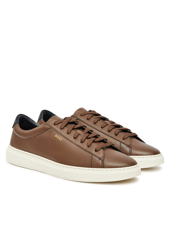 BOSS BOSS Sneakersy Kieran 50536480 Hnědá