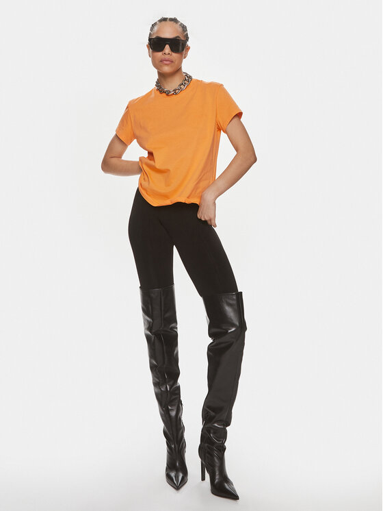 Patrizia Pepe Patrizia Pepe T-shirt 2M4373/J111-R824 Narančasta Regular Fit