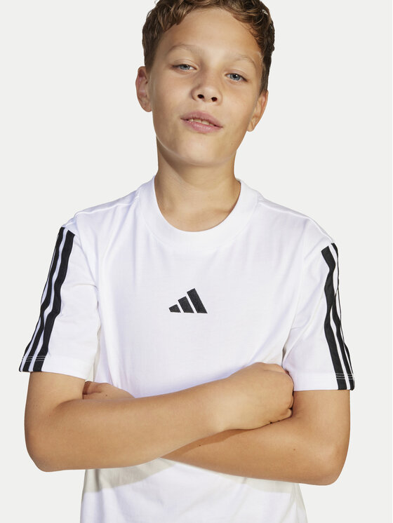 adidas adidas Футболка Essentials JD6488 Білий Regular Fit