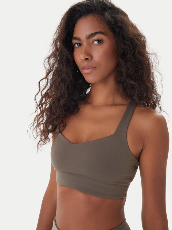 Girlfriend Collective Girlfriend Collective Спортен сутиен Float Riley 1055 Бежов