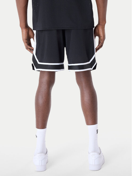 New Era New Era Športne kratke hlače NFL Las Vegas Raiders Graphic 60596395 Črna Regular Fit