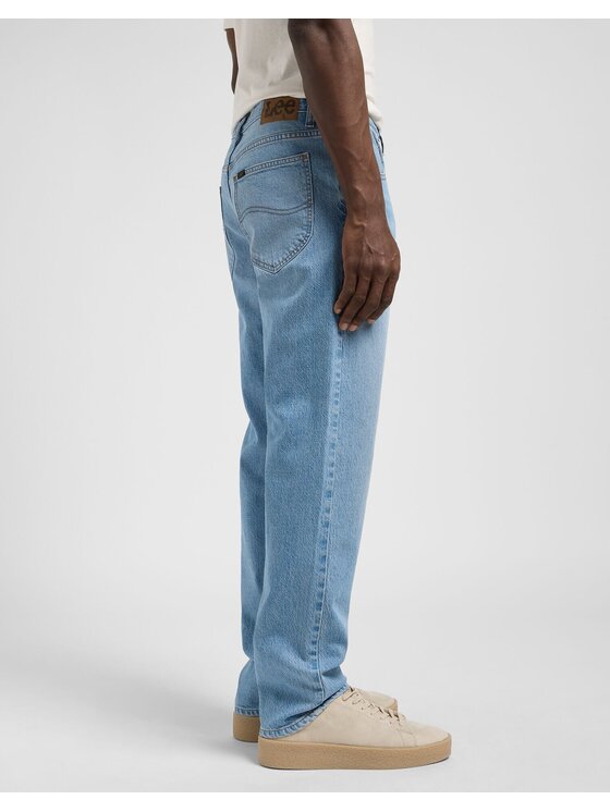 Lee Lee Jeansy OSCAR Niebieski jasny Loose Fit
