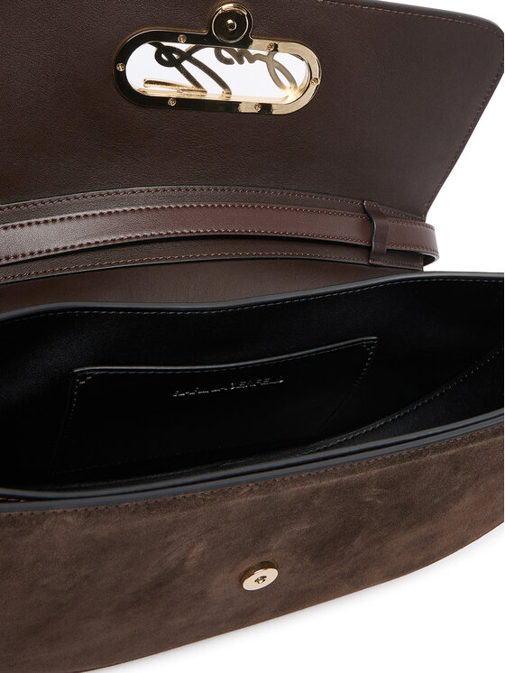 KARL LAGERFELD KARL LAGERFELD Ročna torba B4W30336 Temno rjava