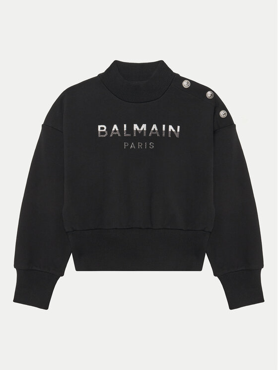 Bluză Balmain Copii, Mărimea: 13Y, Negru, BV4A90-Z0081