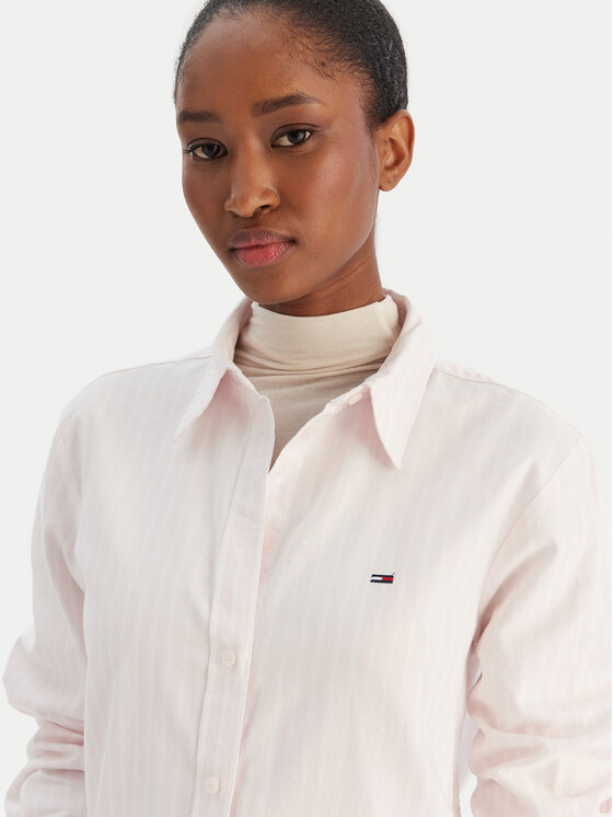 Tommy Jeans Tommy Jeans Camicia DW0DW19890 Rosa Regular Fit
