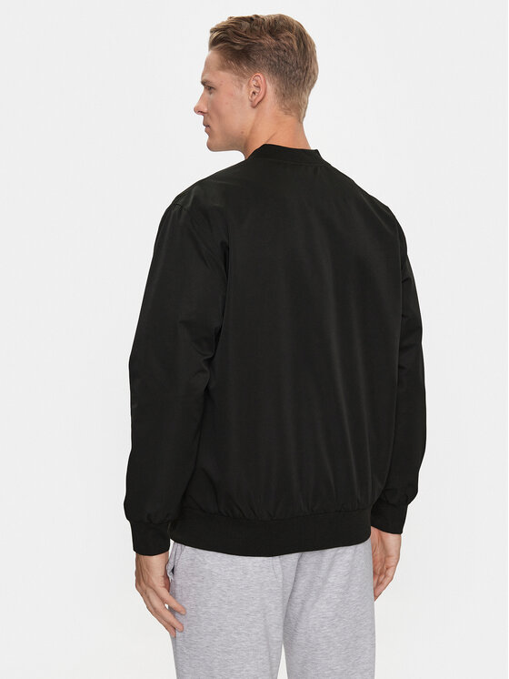Sprandi Sprandi Kurtka bomber SP3-KUM001 Czarny Regular Fit