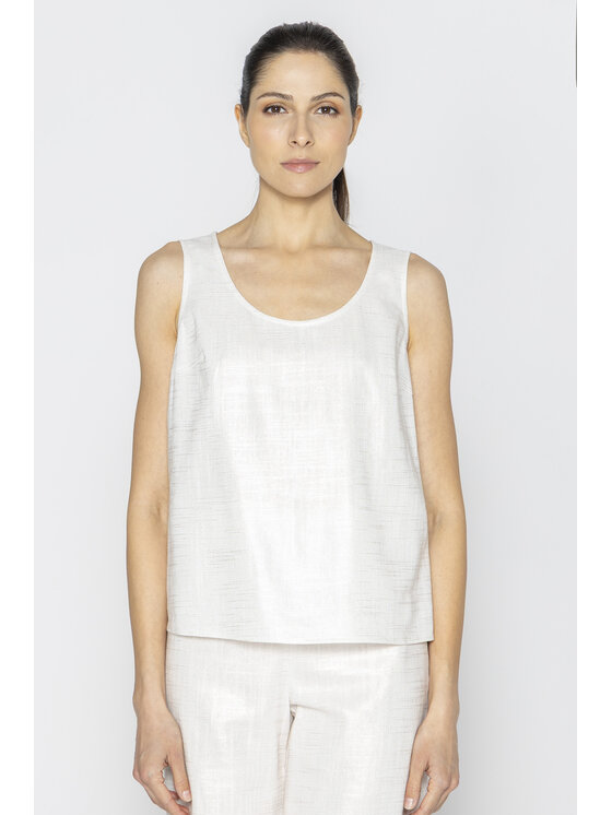 Deni Cler Milano Deni Cler Milano Top W-DC-0007-E2-N7-31-1 Różowy Regular Fit