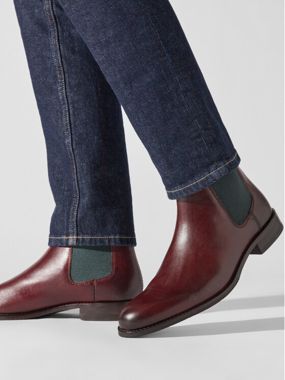 Clarks Clarks Kotníková obuv s elastickým prvkem Craftarlo Top 261734617 Hnědá