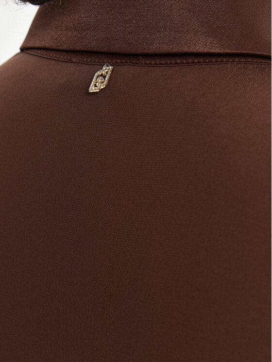 Liu Jo Liu Jo Marškiniai MF5106 T2578 Ruda Regular Fit