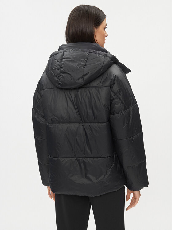 4F 4F Зимно яке 4FAW23TDJAF231 Черен Regular Fit