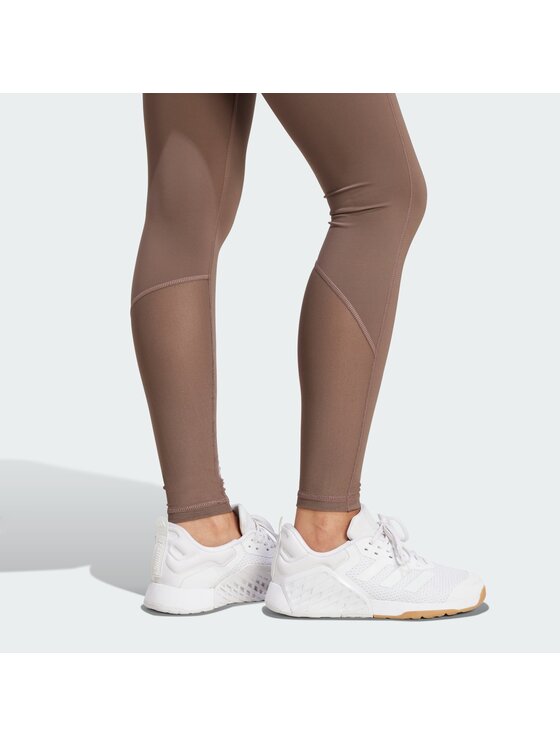 adidas adidas Legginsy 133947 Brązowy Regular Fit