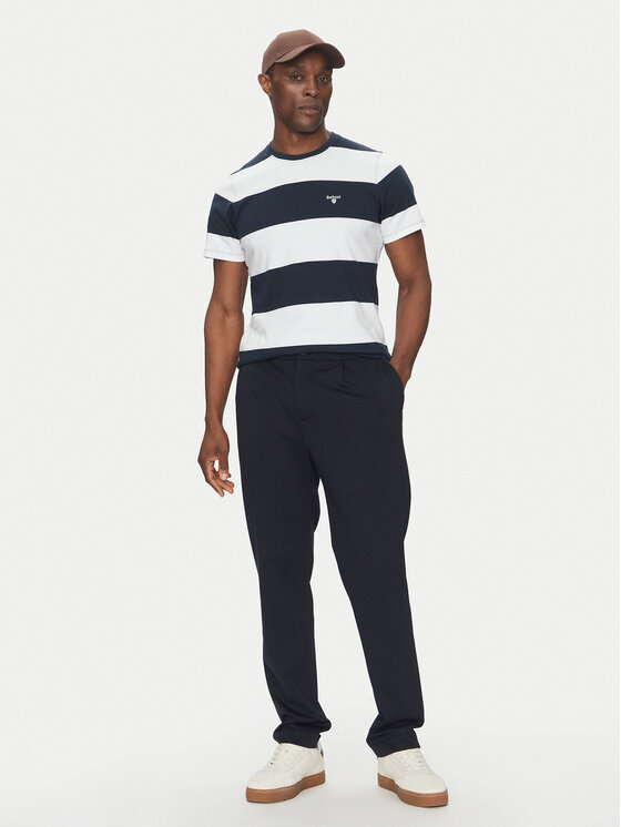 Barbour Barbour Póló Whalton MTS1255NY91 Sötétkék Tailored Fit