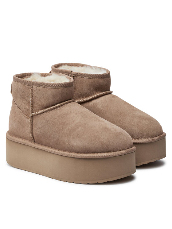 EMU Australia EMU Australia Čizme za snijeg Stinger Micro Flatform W13082 Bež