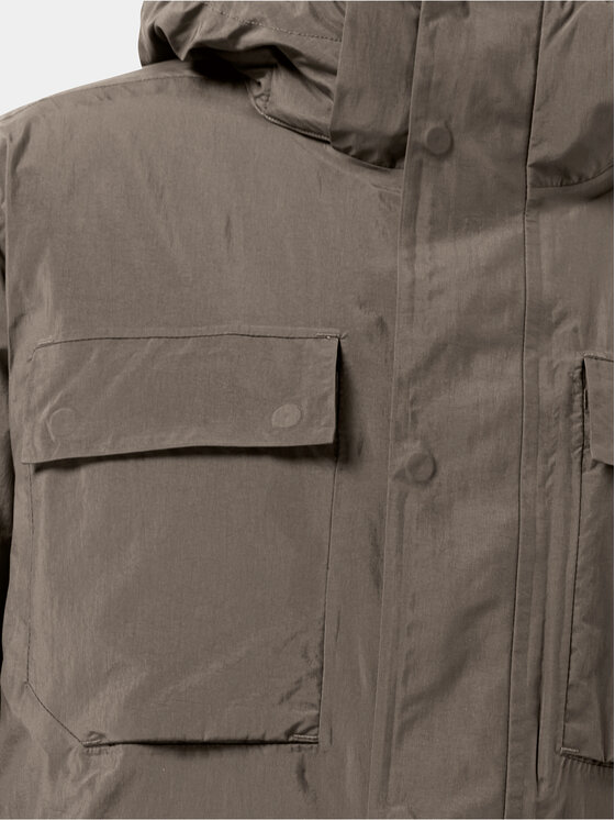 Jack Wolfskin Jack Wolfskin Zimska jakna Textor Utility Jkt 1116101 Rjava Regular Fit