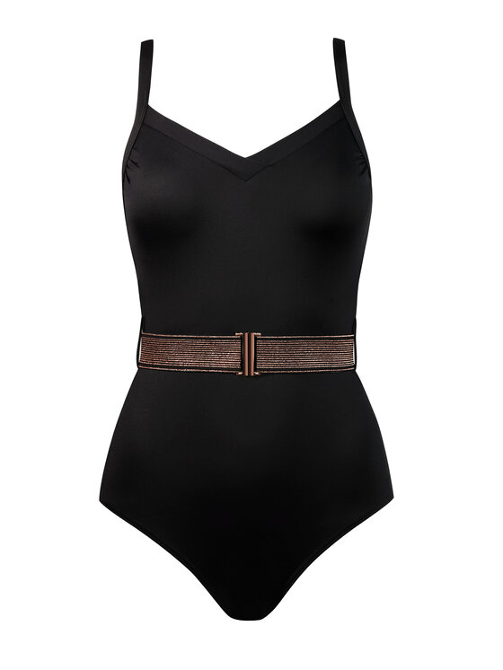 Miss Lou Miss Lou Costume da bagno ML030 Nero