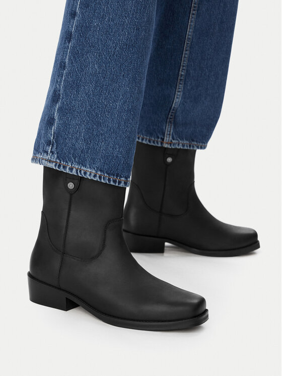Guess Jeans Botine EO-KEANU-03 MI24 Negru | Modivo.ro