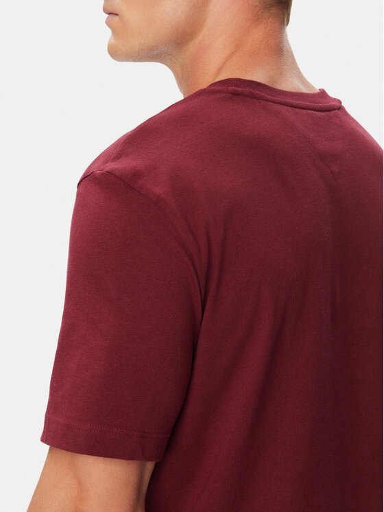 Tommy Hilfiger Tommy Hilfiger T-shirt Ess Seasonal MW0MW39995 Bordeaux Regular Fit
